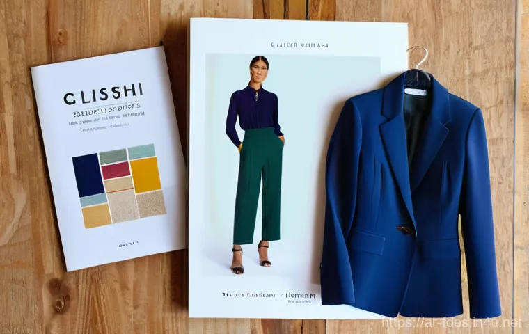 패션 코디네이터 자격시험 난이도 - Prompt 1: The Practical Stylist's Workspace**